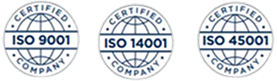 การรับรองมาตรฐาน ISO 9001, ISO 14001, ISO 45001 โดย BSI